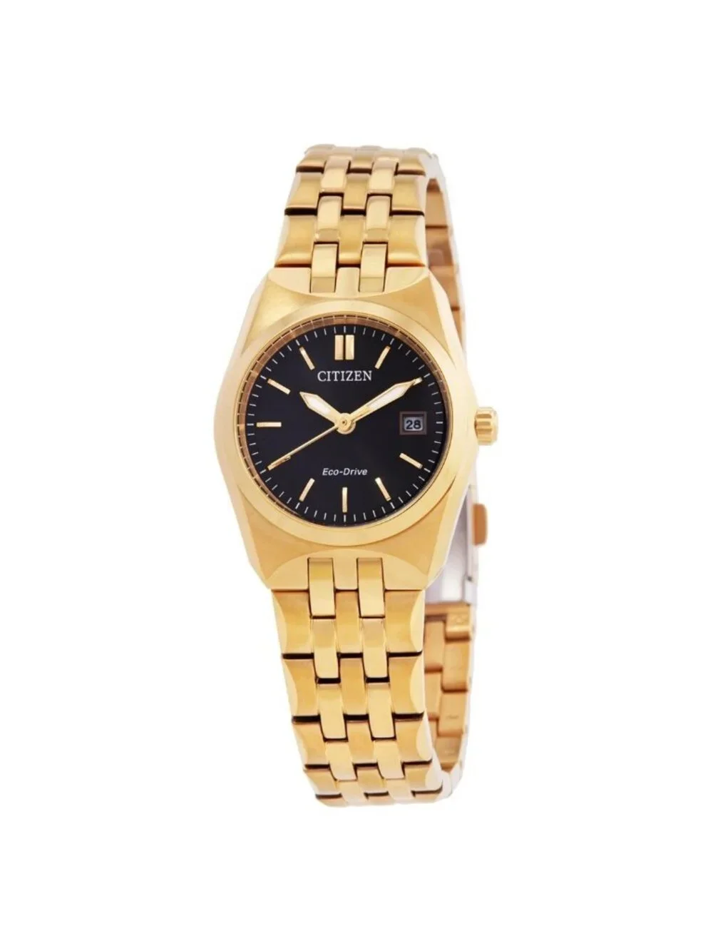 NWT Citizen Corso Eco-Drive Black Dial Ladies Watch